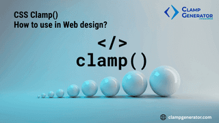text to represent the clamp complete guide in the design background